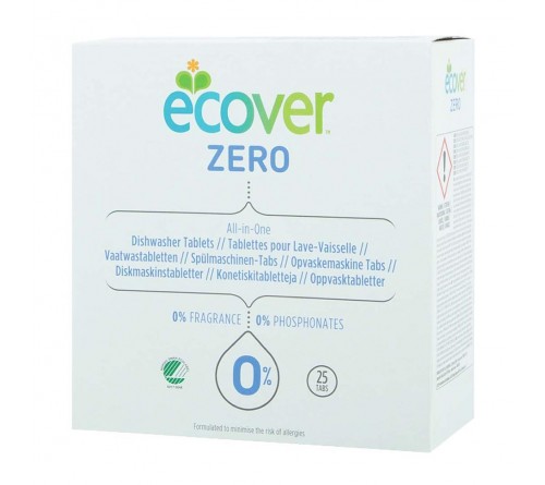 Սպասք լվացող մեքենայի հաբեր ''Զերո'', 500 գ /25 հաբ/, Ecover